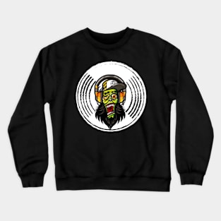 zombie records Crewneck Sweatshirt